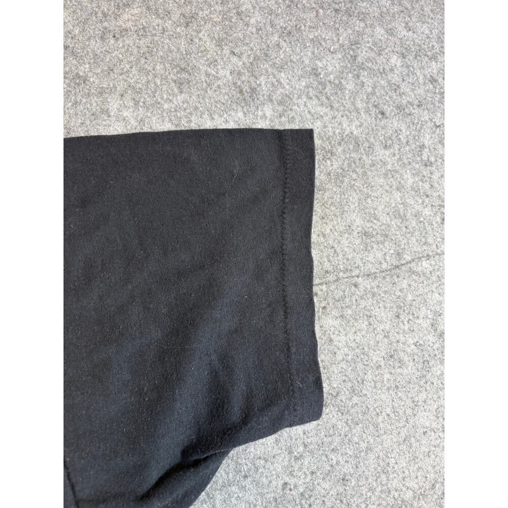 VINTAGE 80s Chuck A Burger Cruisin Shirt Mens Medium Black Single Stitch Tee - Picture 5 of 6